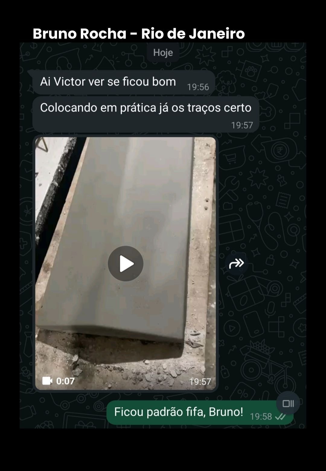 Depoimento de fabricante 3